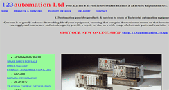 Desktop Screenshot of 123automation.co.uk